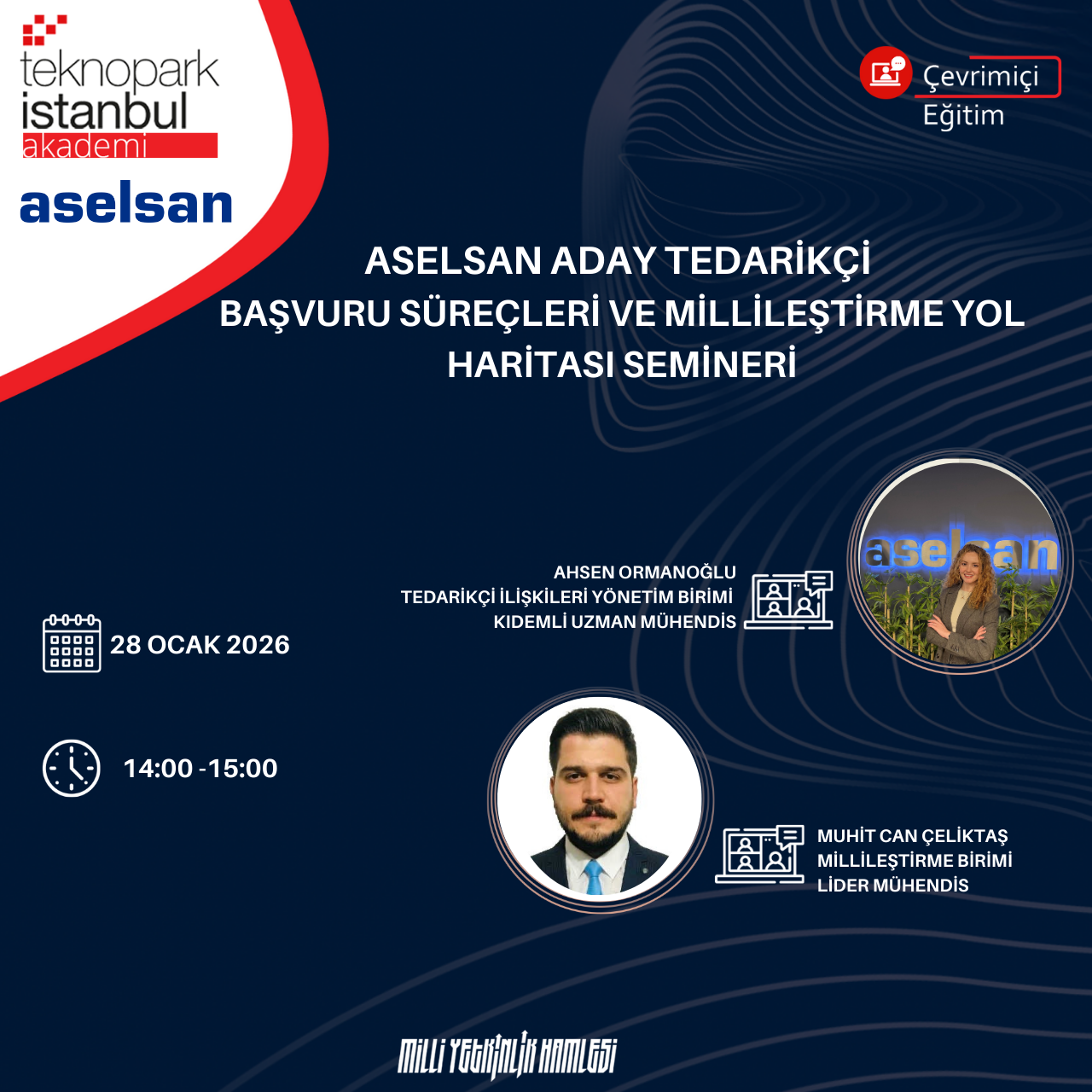 ASELSAN ADAY TEDARİKÇİ BAŞVURU SÜREÇLERİ VE MİLLİLEŞTİRME YOL HARİTASI SEMİNERİ